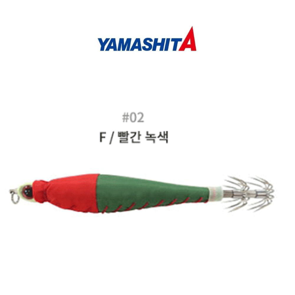 바다루어 야마시타 한치 이카 메탈 에기 루어 오모리그 슷테 봉돌 케이무라 빨강노랑, 56g - 상품 이미지