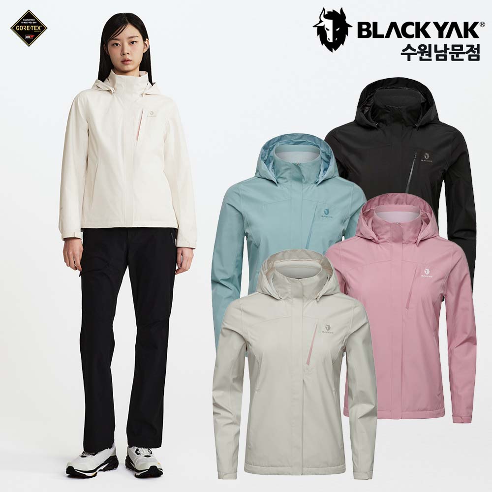 블랙야크 봄 여성 고어텍스 방수 체온 유지 등산 아웃도어 캠핑 바람막이 카눈 GTX 자켓 - 메인 이미지