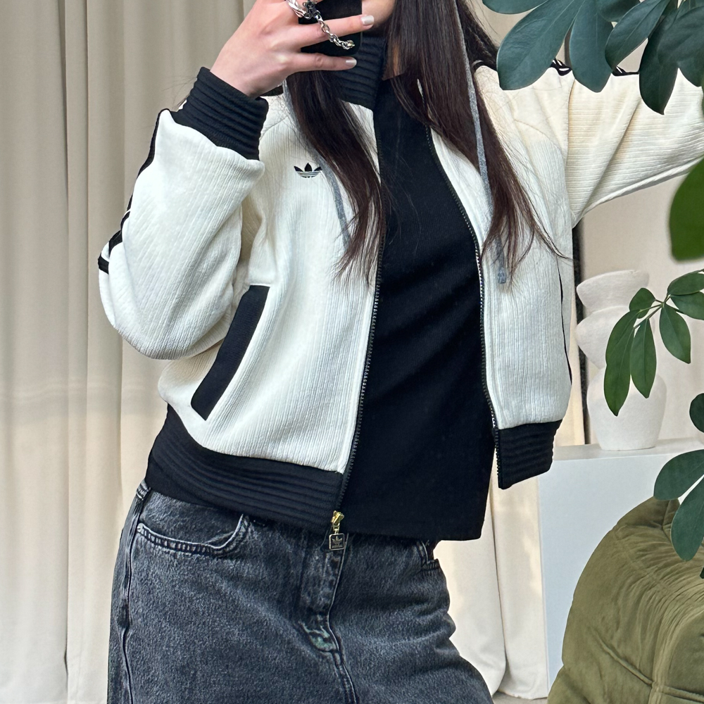 아디다스 아디컬러 레트로 베켄바우어 코듀로이 트랙탑 져지 자켓 이미지 6