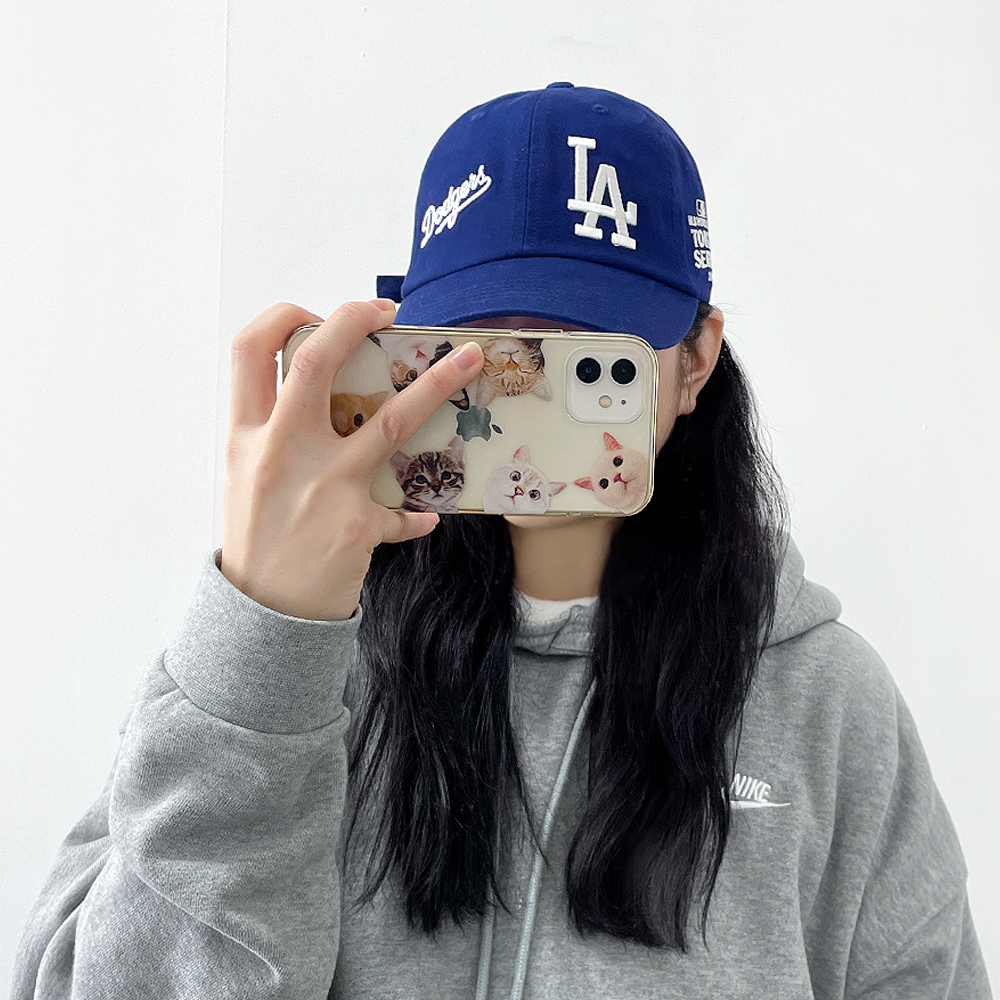 MLB 엠엘비 모자 도쿄시리즈 LA 다저스 로고 야구모자 볼캡 - 상품 이미지