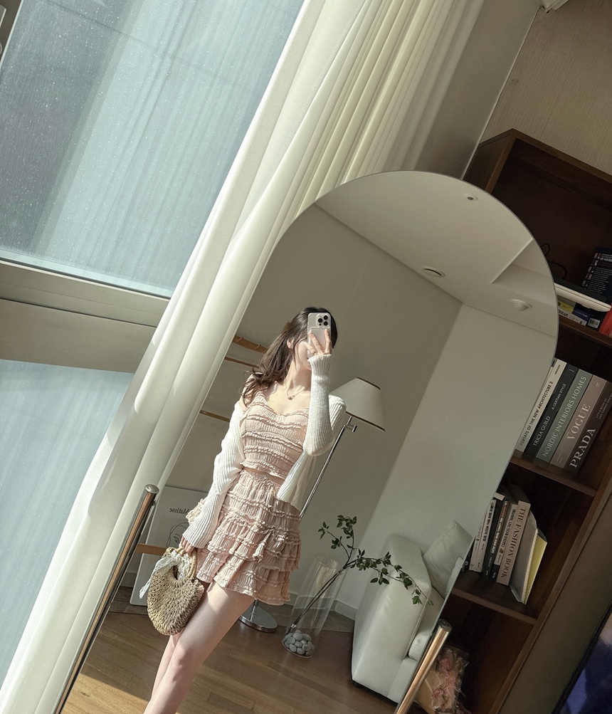 [신상💛롱ver*/숏ver*]동남아 휴양지 캡내장 프릴 나시 투피스 세트 상세 이미지 36