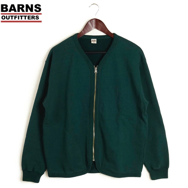 반스아웃피터스 90S 스웨트 지퍼 가디건 24AW BR-24375 2컬러 - 상세 이미지 4