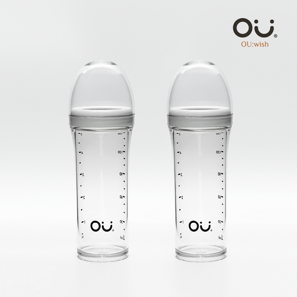 오유위시 PA 젖병(젖꼭지 미포함) 150ml, 2개 - 메인 이미지