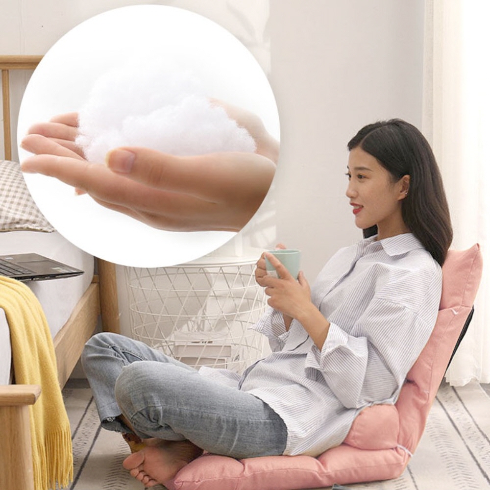 좌식의자 앉은뱅이 안증뱅이 척추 아플때 등받이 허리디스크 쿠션 접이식 1인용 - 상세 이미지 3