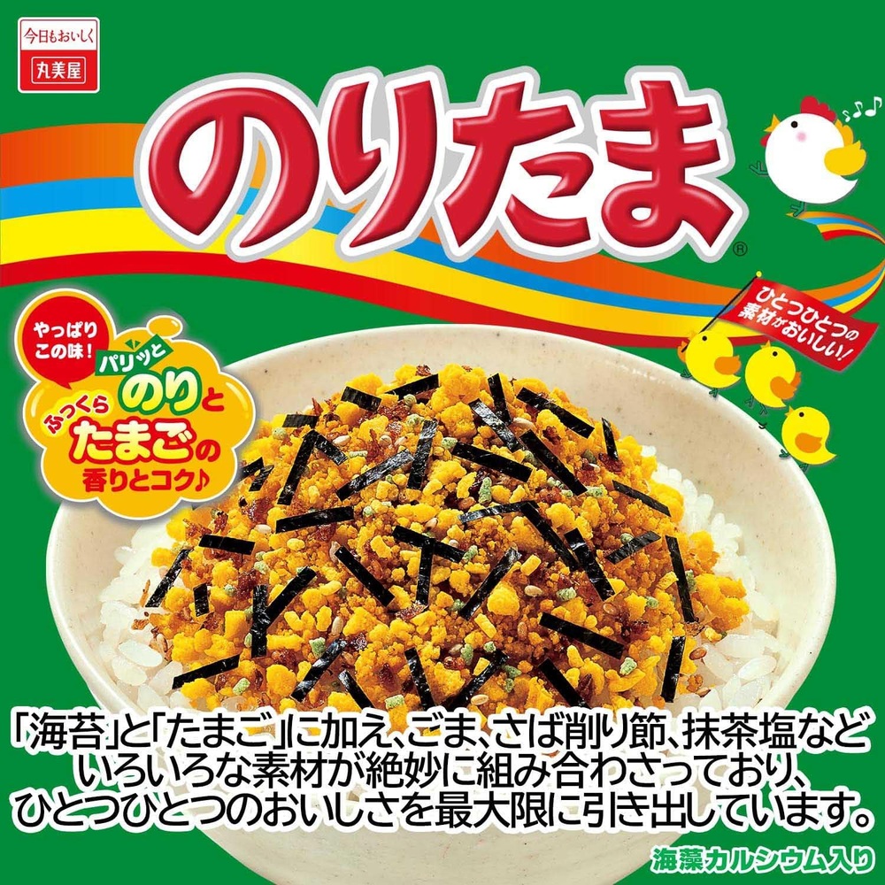 일본 마루미야 노리타마 후리가케 25g 10개 - 상세 이미지 3