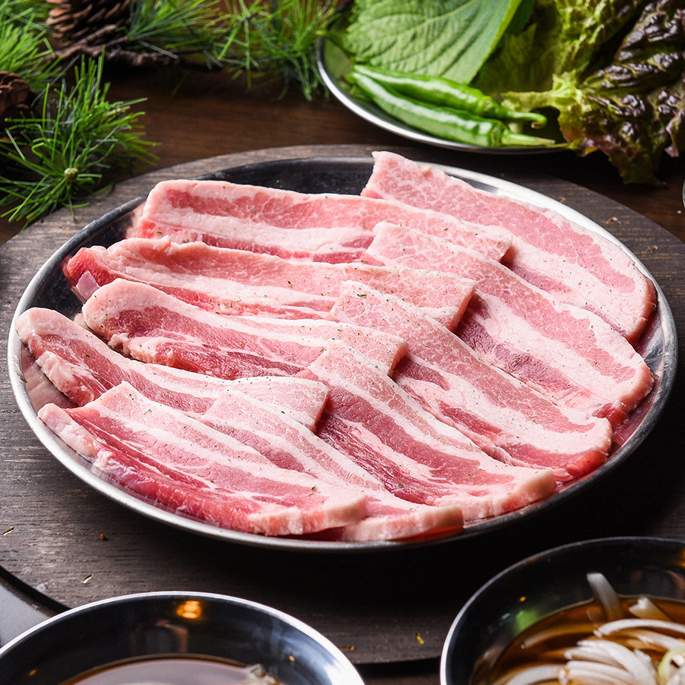 한돈 삼겹살 구이용 냉장, 500g, 1개 - 상세 이미지 2