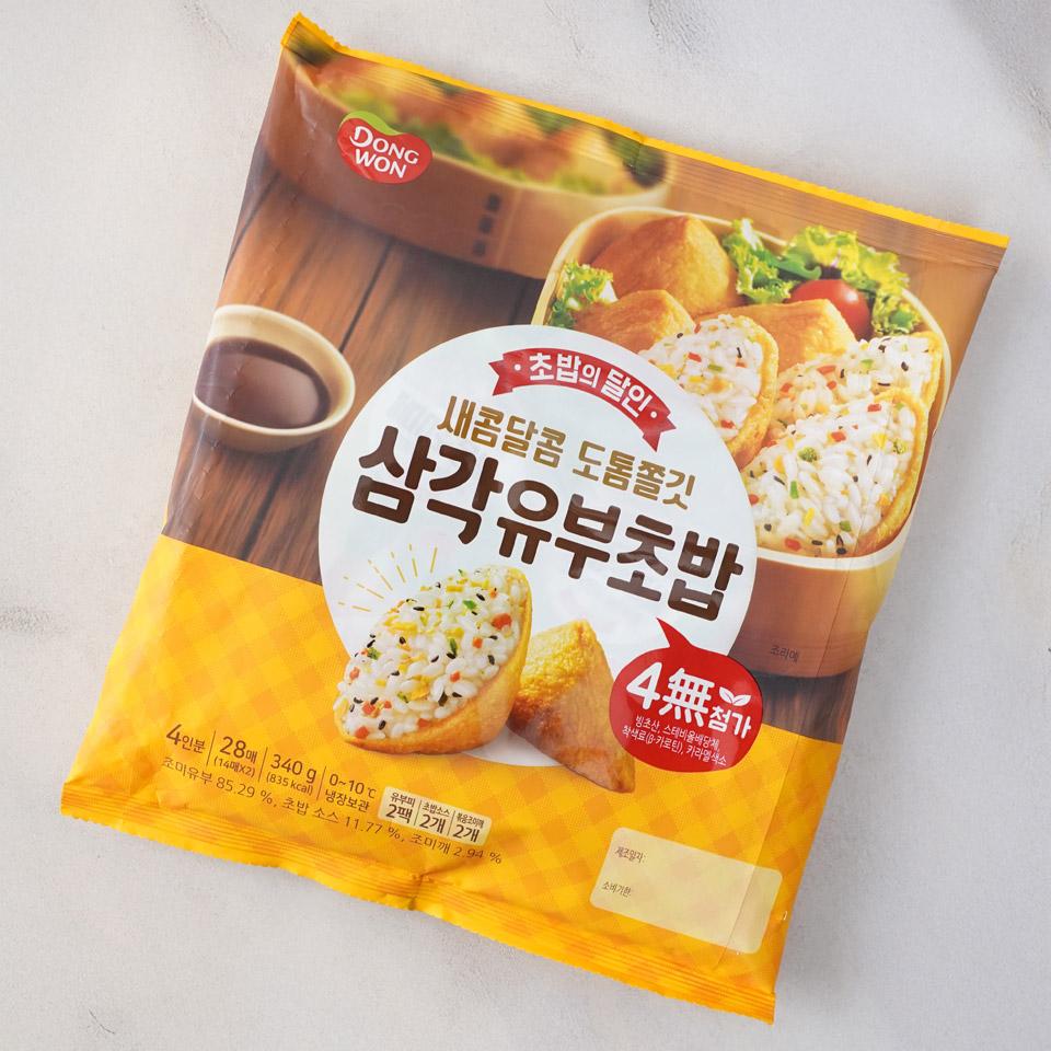 메가마트 동원 초밥의 달인 삼각 유부초밥 4인분 340g - 상세 이미지 2