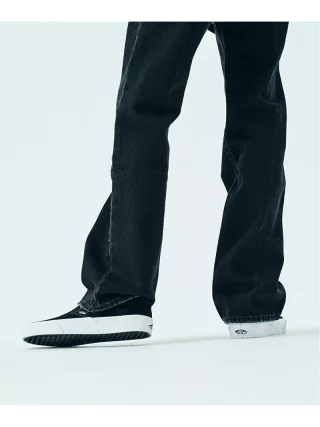 Levis 리바이스 x EDIFICE 517 TM 데님 팬츠 L29 블랙 - 상세 이미지 5