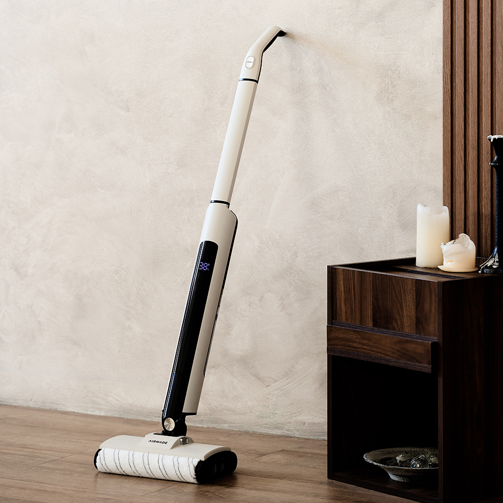 에어메이드 무선 물걸레 청소기 자동 물분사 세척 UV살균 전동 밀대 글라이드S 2500