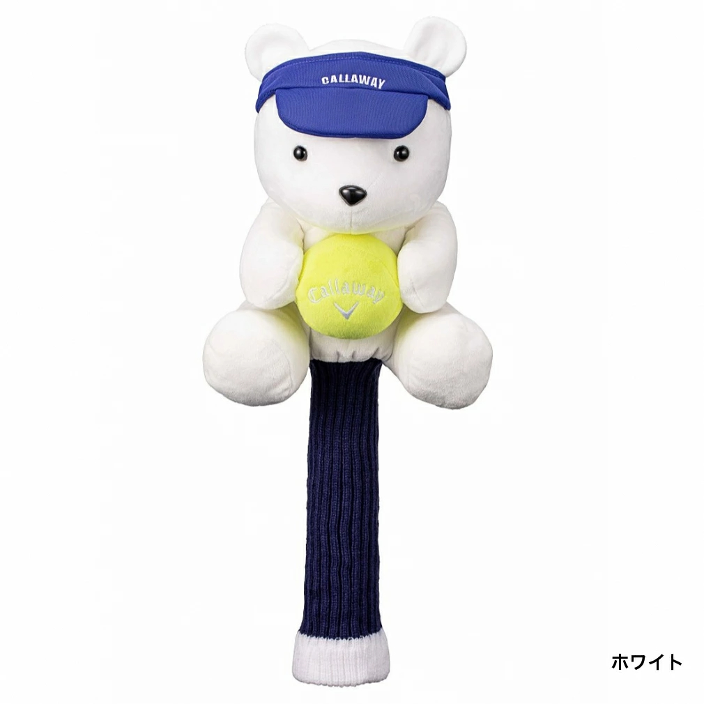 캘러웨이 CALLAWAY 골프 드라이버 커버 곰돌이 인형 헤드커버 - 상세 이미지 4