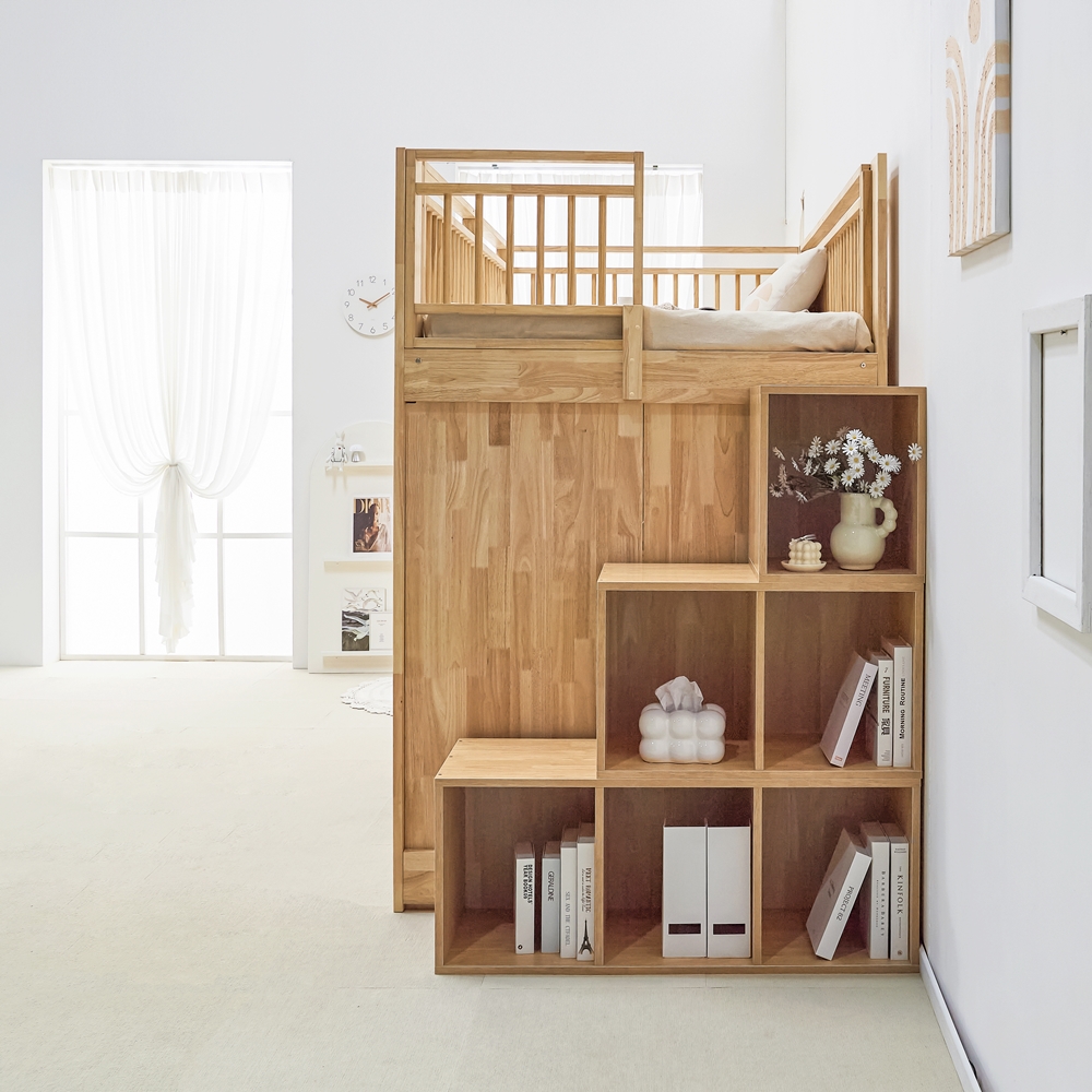 문하우스 성인 유아 어른 벙커침대 2층 벙커형 침대책상 세트