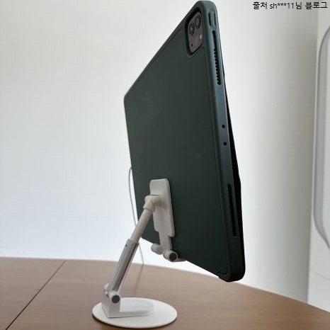 마운트뷰 휴대용 태블릿거치대 접이식 책상 아이패드 미니 갤럭시탭 거치대 포터블모니터 받침대 이미지 6
