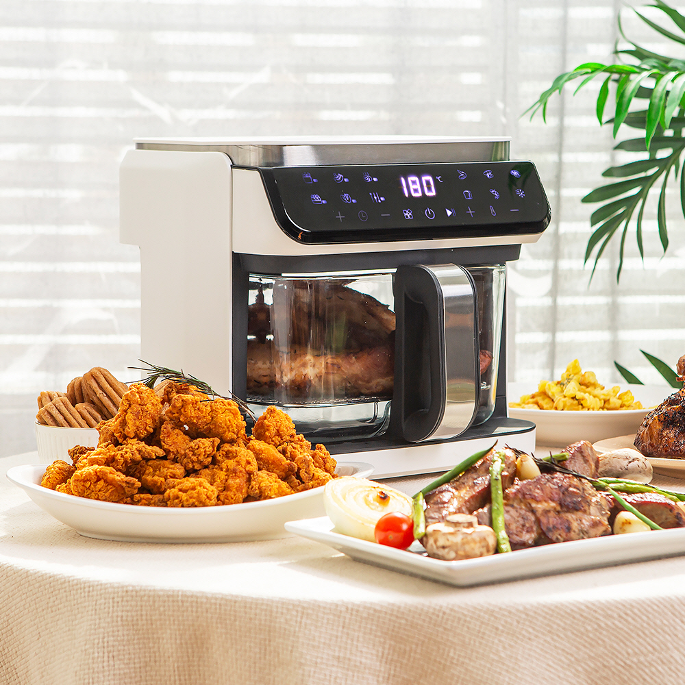 재원전자 간편세척 유리에어프라이어 3.9L