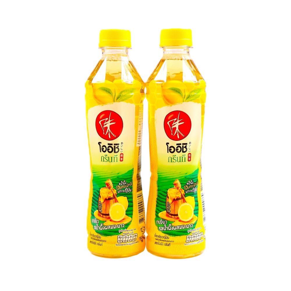 태국 오이시 그린티 허니레몬 음료 380ml : 아시아장터마켓
