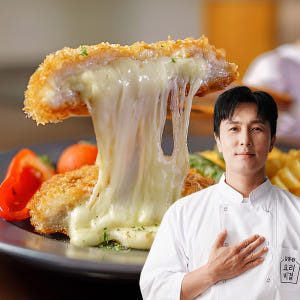 김동완 치즈 돈까스 10팩 (치즈10+소스1) 경양식 냉동 통등심 돈카츠... 맛있게 먹은 솔직 후기 - 상품 이미지 1