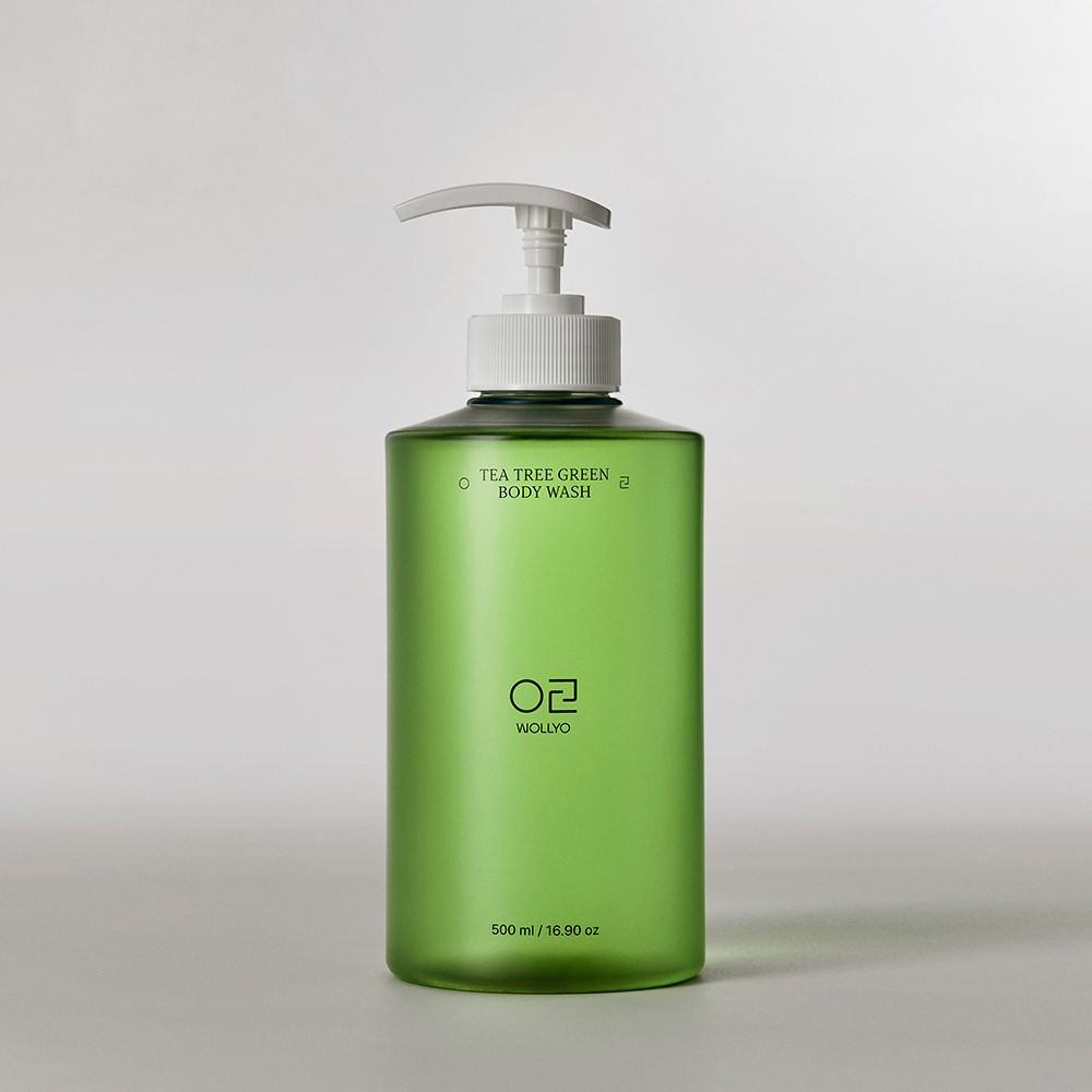 원료공방 티트리 그린 등드름 바디워시 500ml 향좋은 지성 남자 바하 등여드름 - 상세 이미지 5