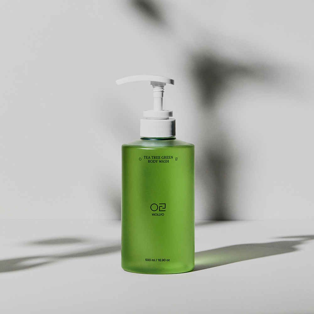 원료공방 티트리 바디워시 등드름 바디트러블 클렌저 피지 샤워 모공각화증 500ml, 1개 이미지 3
