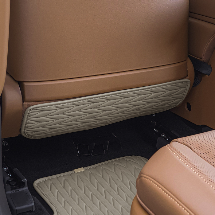 카프트 디 올 뉴 팰리세이드 LX3 가죽 시트백 언더커버 킥매트 용품 2P