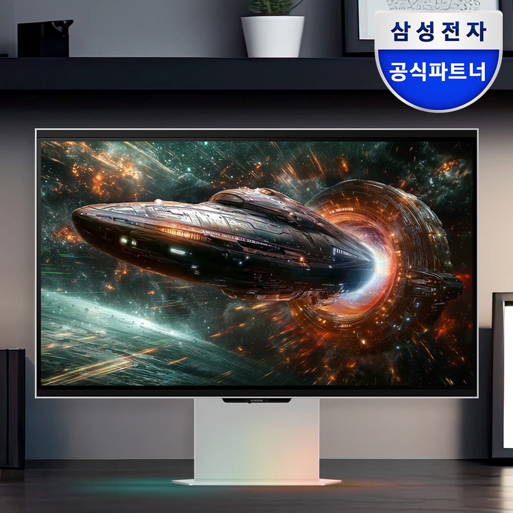 삼성 오디세이 3D G90XF LS27FG900 68.4cm 게이밍 모니터 4K AI 변환 - 메인 이미지