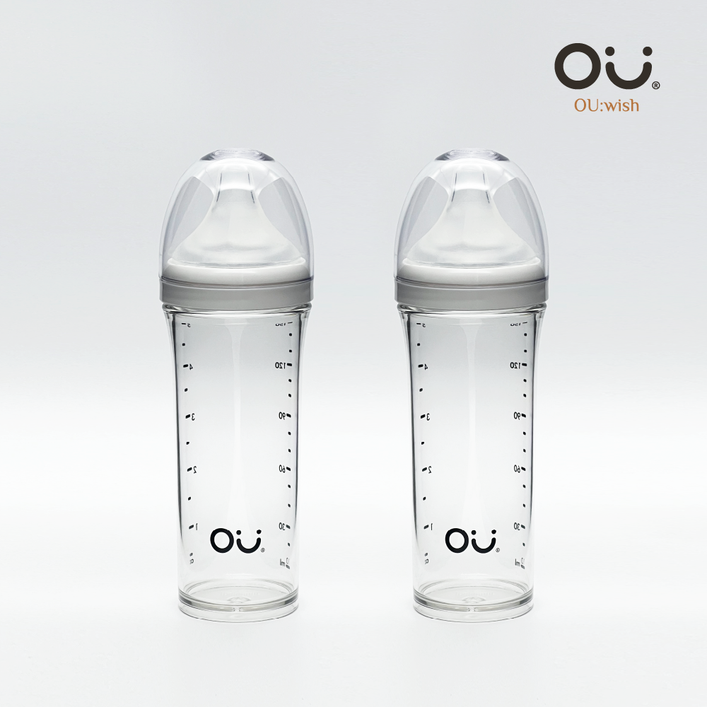 오유위시 PA 젖병(젖꼭지 포함) 150ml, 2개 - 메인 이미지