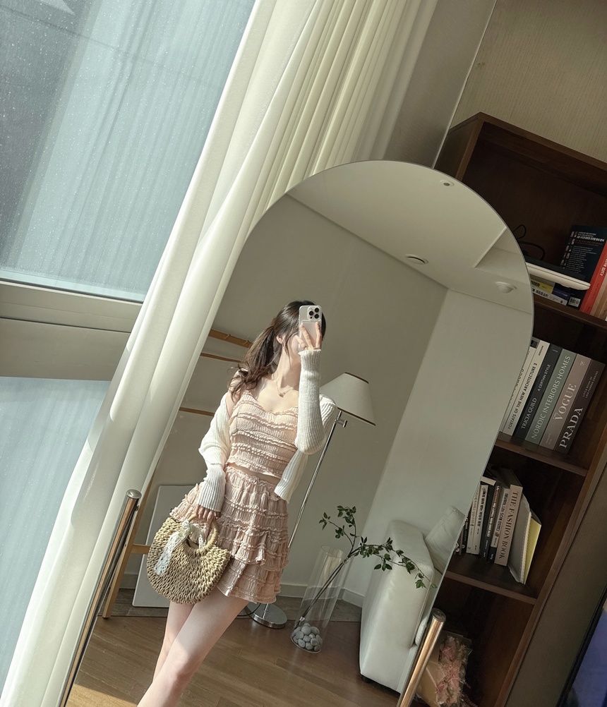 [신상💛롱ver*/숏ver*]동남아 휴양지 캡내장 프릴 나시 투피스 세트 상세 이미지 35
