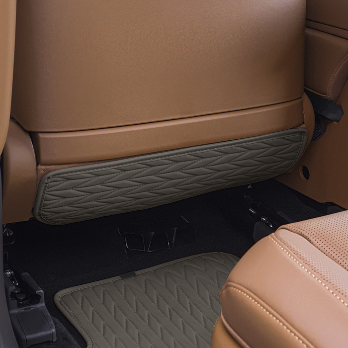 카프트 디 올 뉴 팰리세이드 LX3 가죽 시트백 언더커버 킥매트 용품 2P