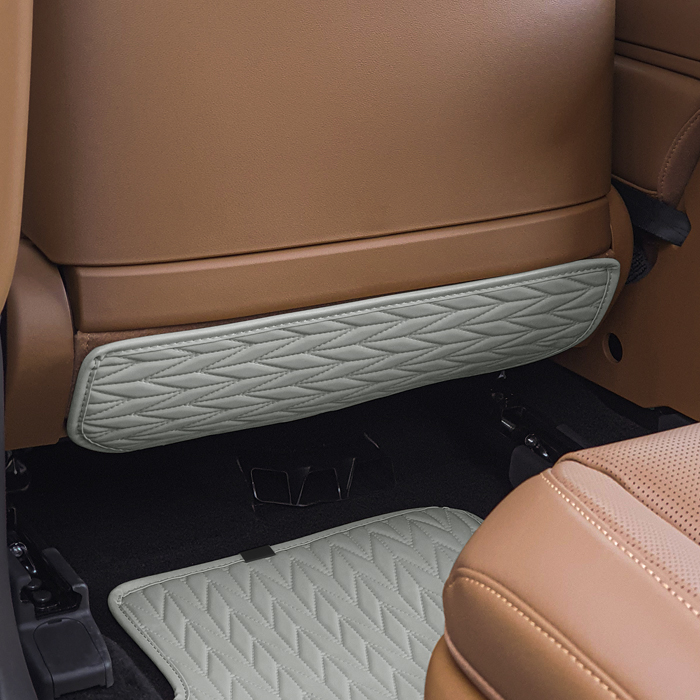 카프트 디 올 뉴 팰리세이드 LX3 가죽 시트백 언더커버 킥매트 용품 2P