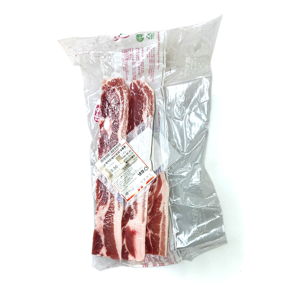한돈 삼겹살 숯불용 냉장, 500g, 2개 - 상세 이미지 5
