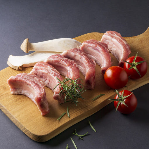 [유황한돈 오겹살과 목살 포장 상태]