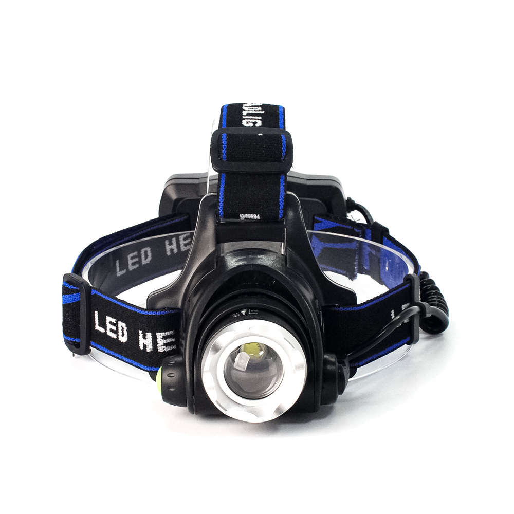 하이맥스 충전식헤드랜턴 줌 LED헤드렌턴 등산 낚시 작업용 안전모랜턴 솔라 - 상세 이미지 2