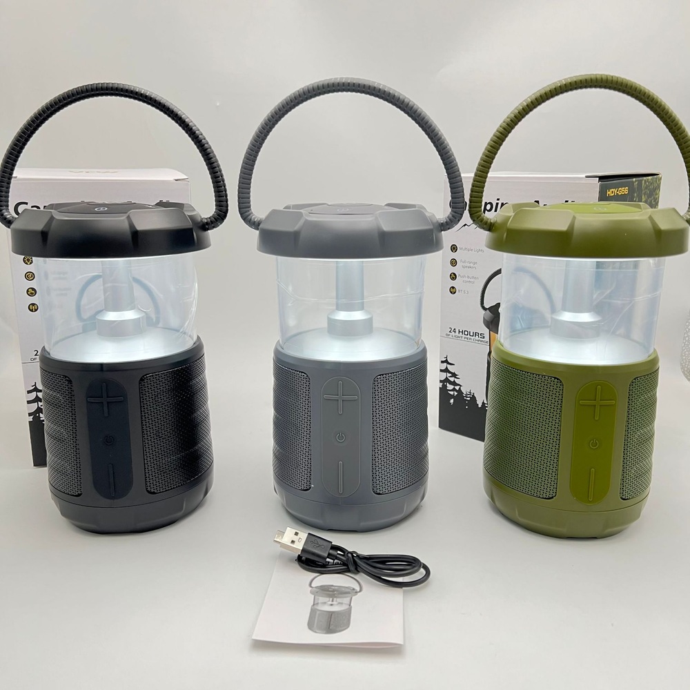 스마트 올인원 캠핑 조명 & 블루투스스피커 캠핑용품 - 상세 이미지 3
