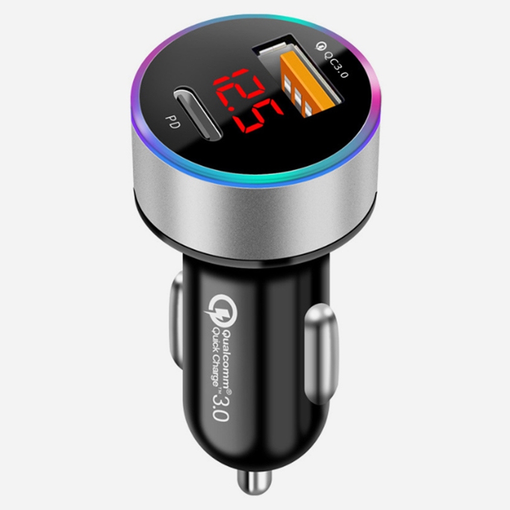 차량용 고속충전시거잭 멀티 핸드폰 시가잭 소켓 PD QC3.0 - 상품 이미지