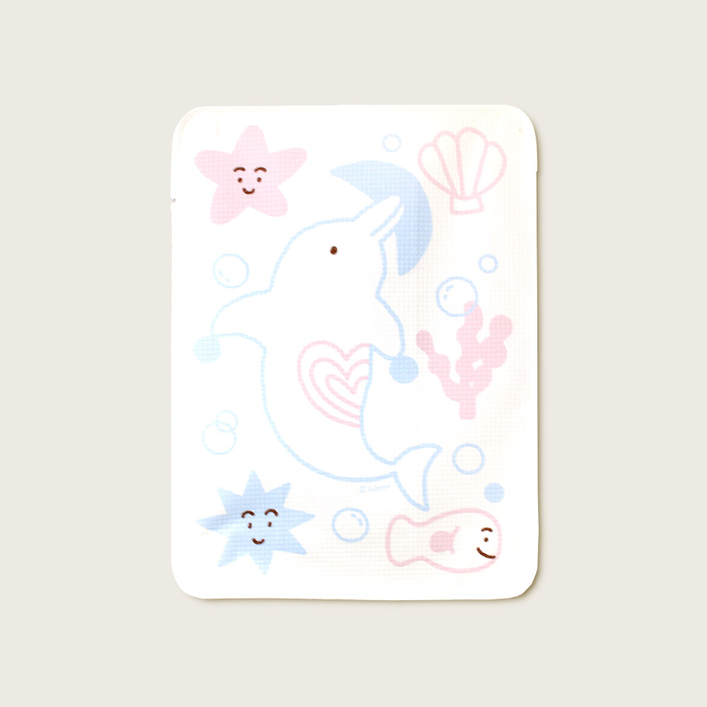 베이비앙 아기 유아 방수패드 동그라미 누빔 신생아 언더더씨 실리콘 논슬립 대형 방수요