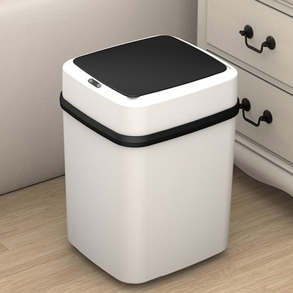 미니 스마트쓰레기통 자동 문열림 휴지통 욕실 기저귀 13L - 메인 이미지