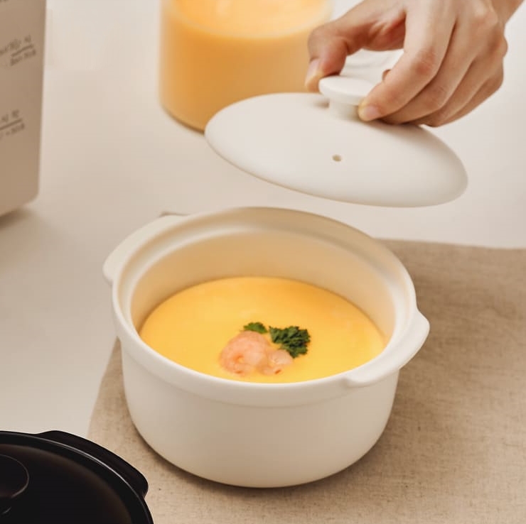 바겐슈타이거 전자레인지 오븐용기 계란찜 라면그릇 세라믹 미니토프냄비 이미지 6