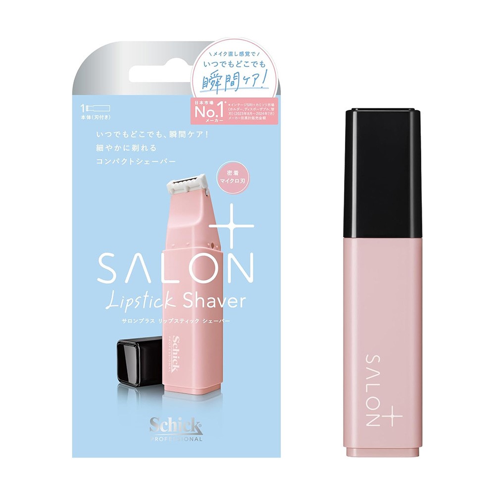 Schick 시크 살롱 플러스 립스틱 여성면도기 미니