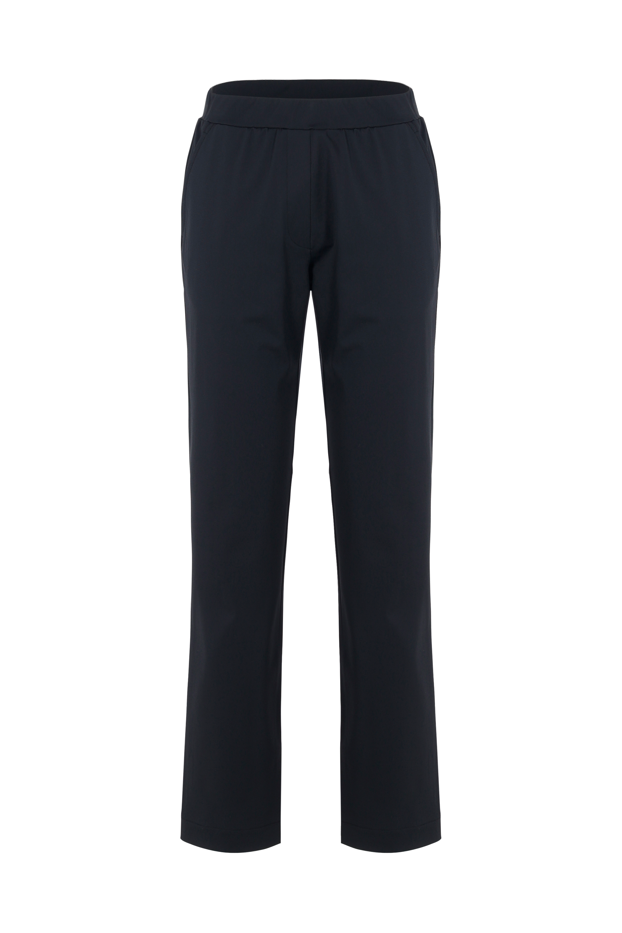 여성 레저형 트리코트 릴렉스 팬츠 Q125-4602-1ZB - 상세 이미지 2