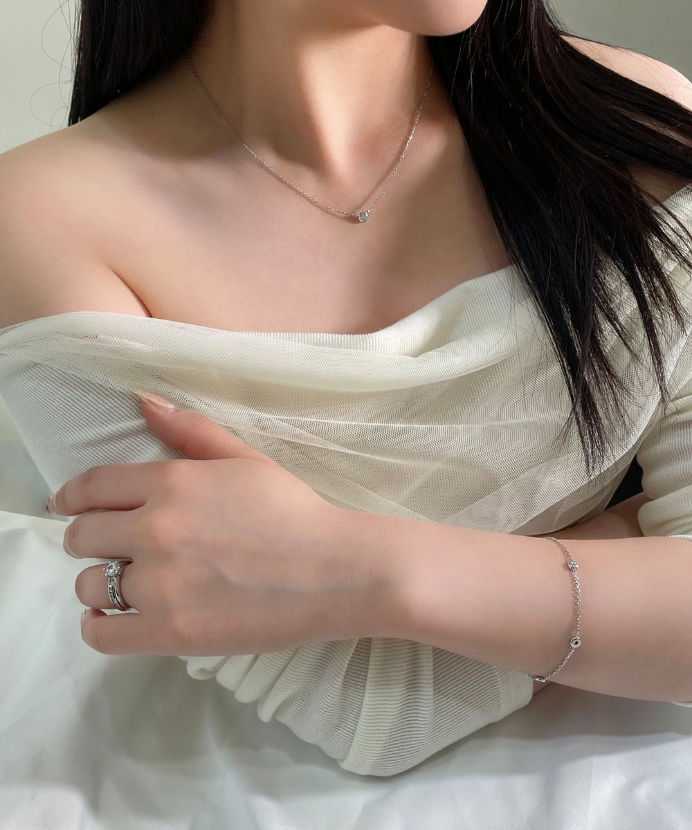7부 다이아 반지 랩 IGI GIA 6발 프로포즈 웨딩 기념일 이터니티 가드링 포함 여자 - 상세 이미지 2