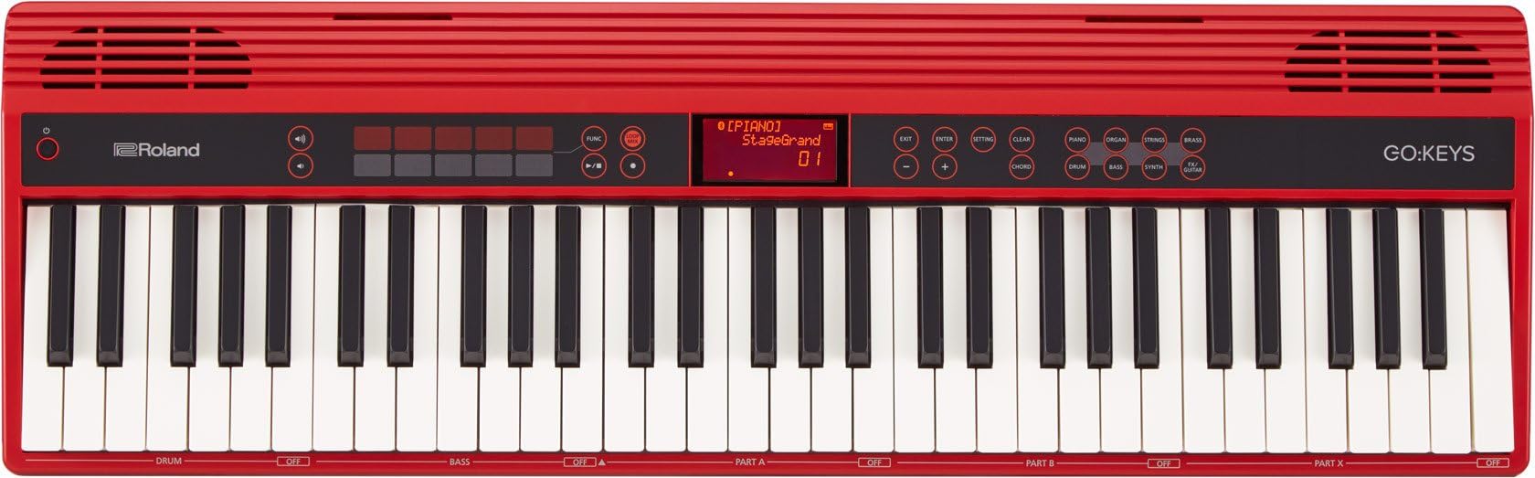 롤랜드 ROLAND 엔트리 키보드 61건반 GO-61K GO:KEYS 레드 - 상품 이미지