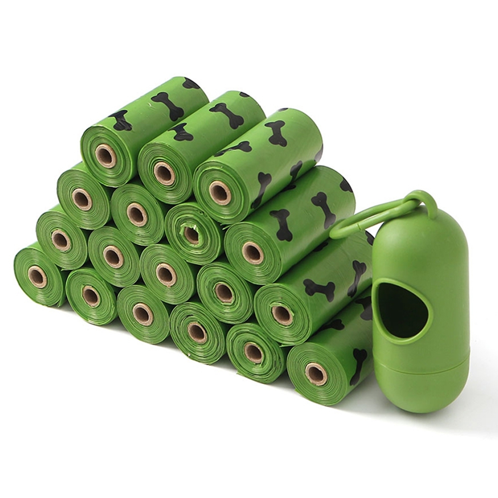 강아지 똥봉투 똥츄 풉백 배변봉투 키링 비닐 케이스 18롤