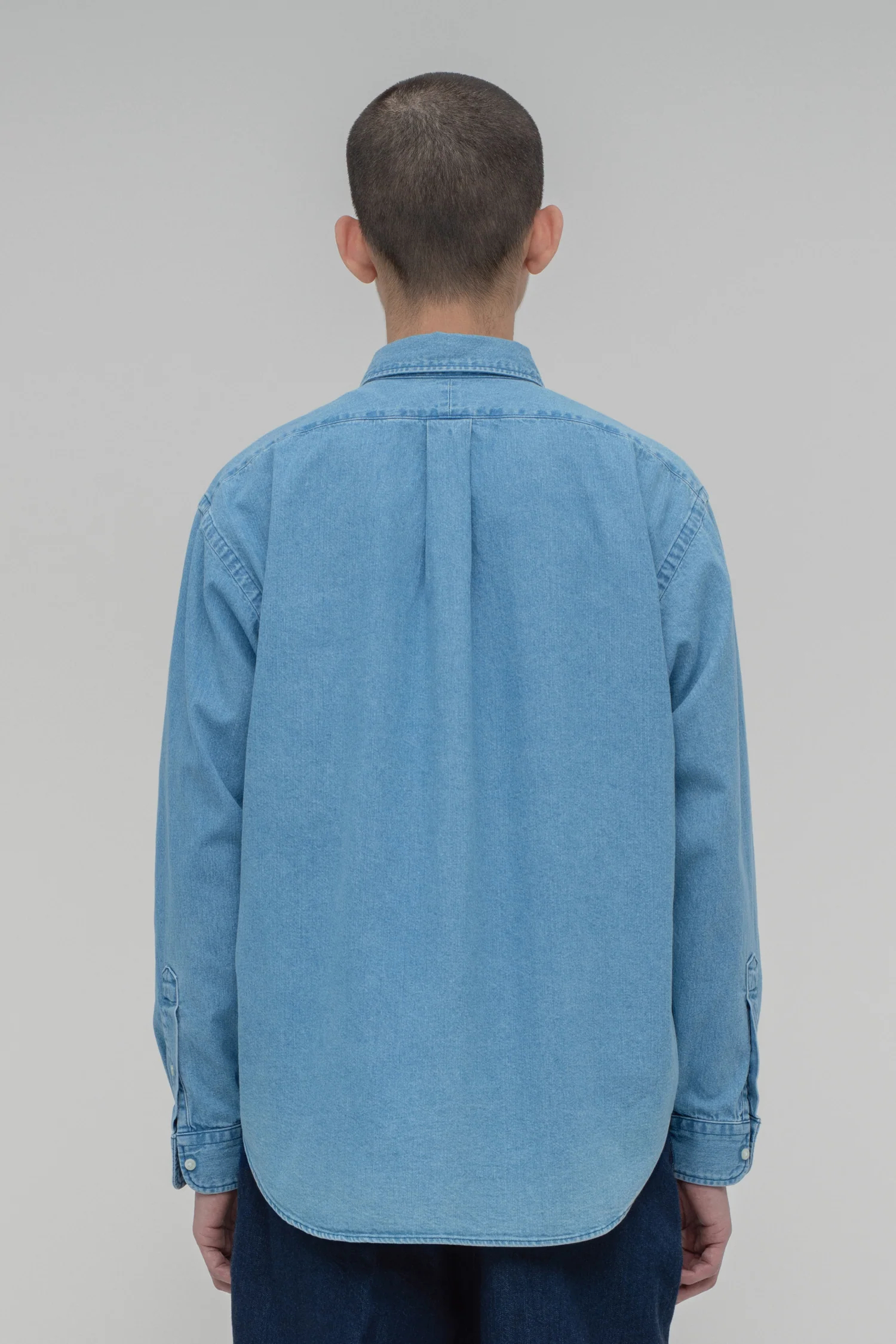 시오타 CIOTA Denim B.D Shirt 데님 셔츠 25SS 2컬러 - 상세 이미지 2