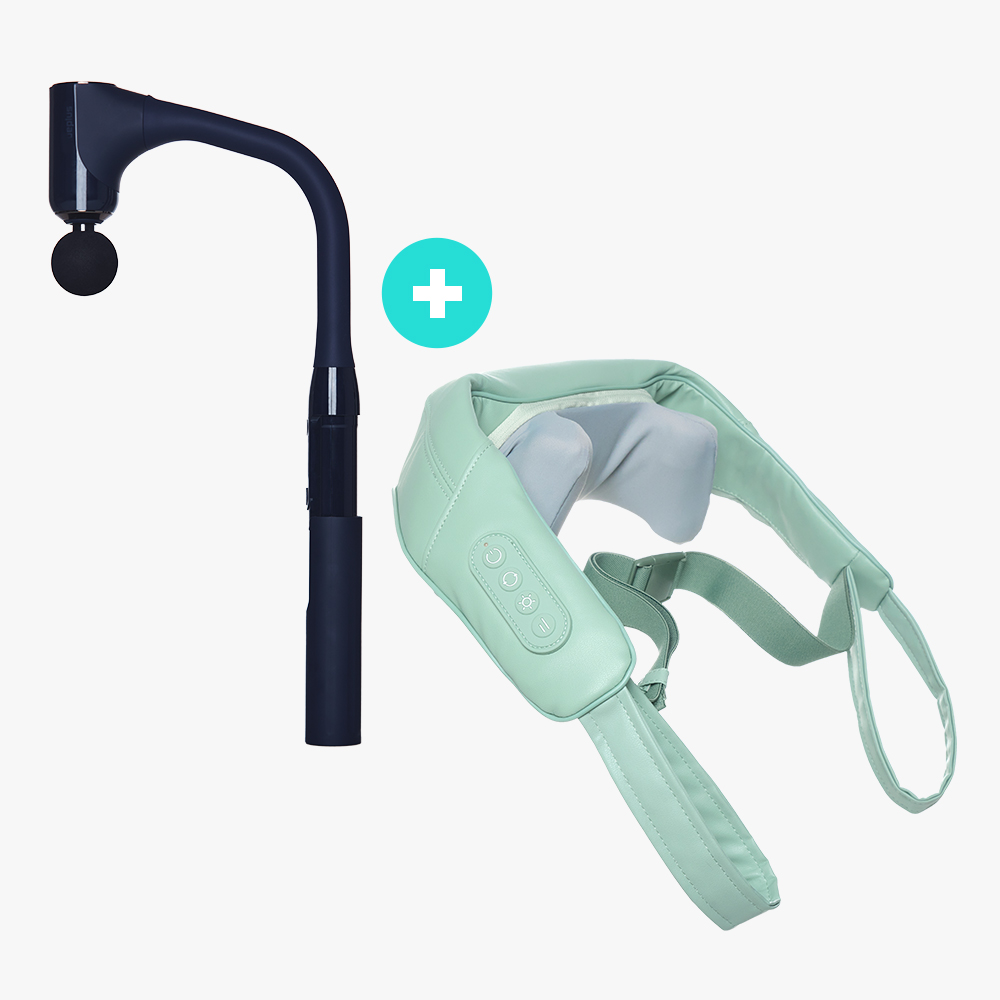 [한정특가] 휴플러스 커브건 PRO C20+목어깨 마사지기Cordzero 600