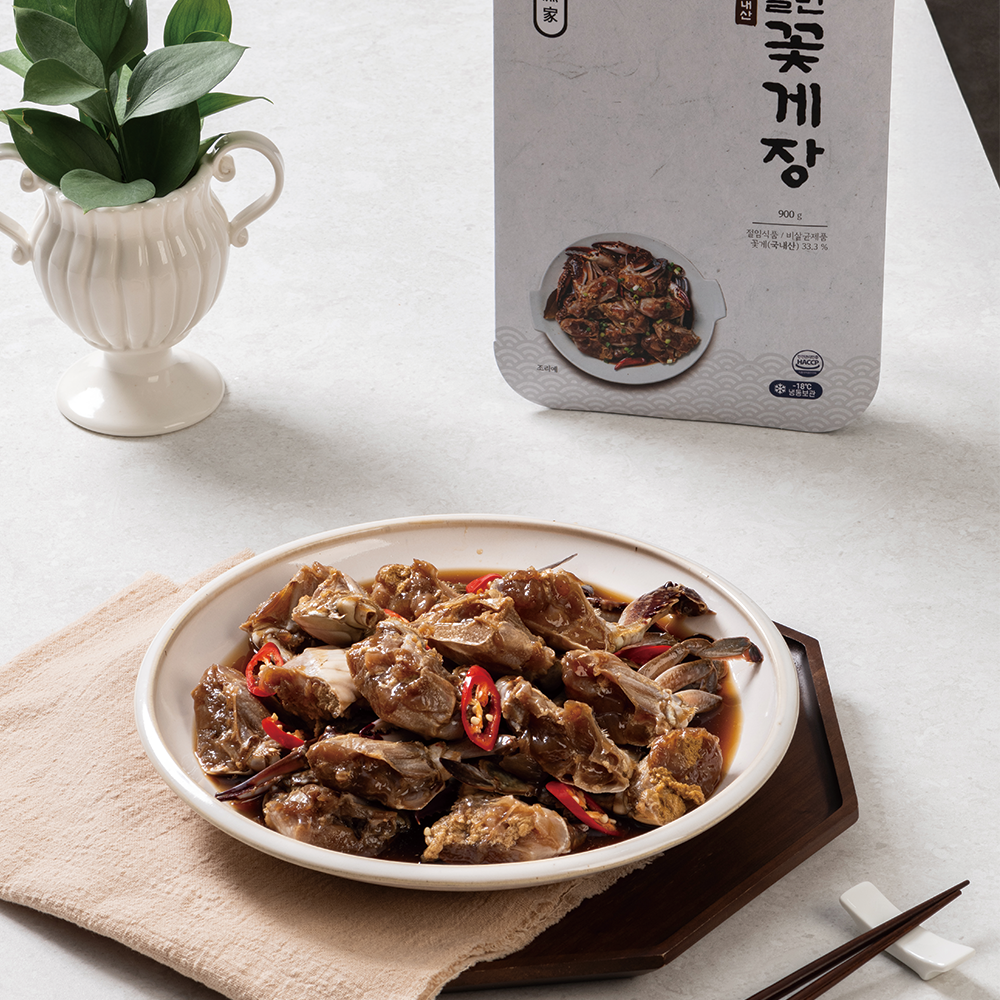 국내산 절단 간장 꽃게장 900g 게장 꽃게 간장게장 간편식 - 상세 이미지 3