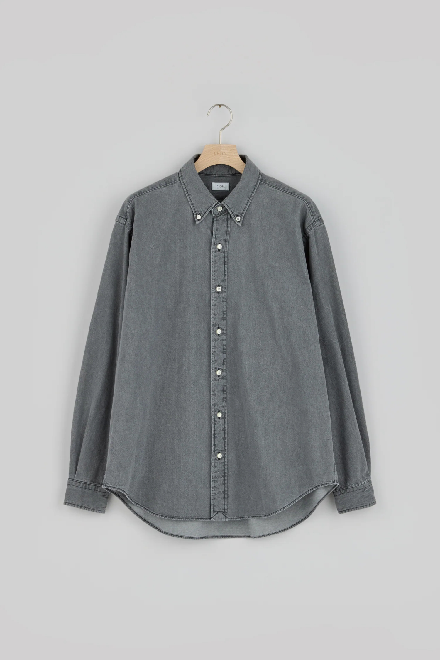 시오타 CIOTA Denim B.D Shirt 데님 셔츠 25SS 2컬러 이미지 6