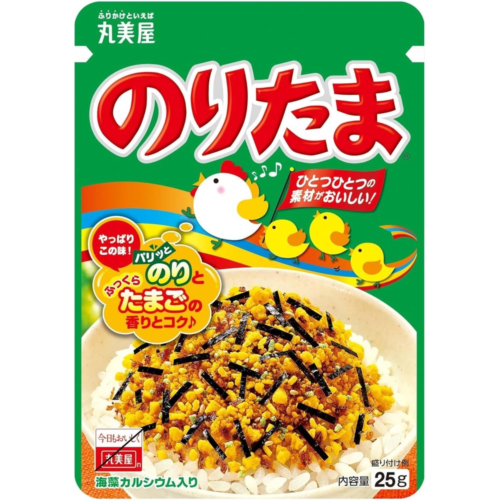 일본 마루미야 노리타마 후리가케 25g 10개 - 상품 이미지