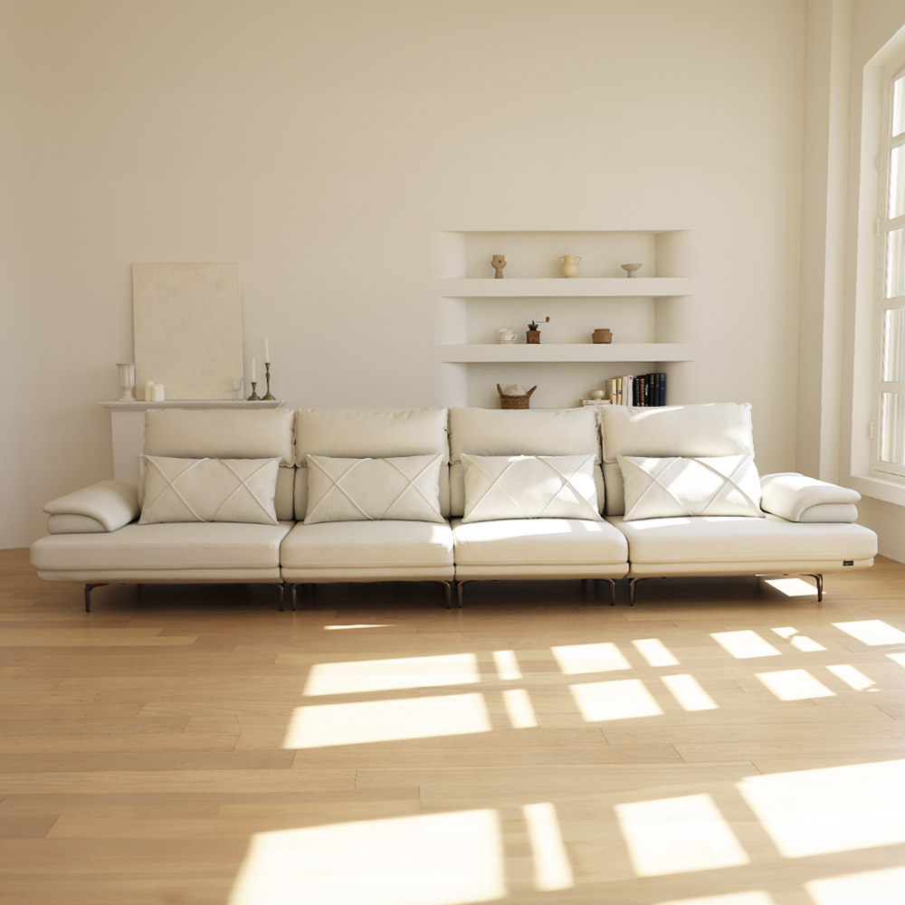 신소재 실리콘 비건가죽 방수/스크레치 내구성 강한 아머쇼파(3인/4인/6인-가로형/코너형)