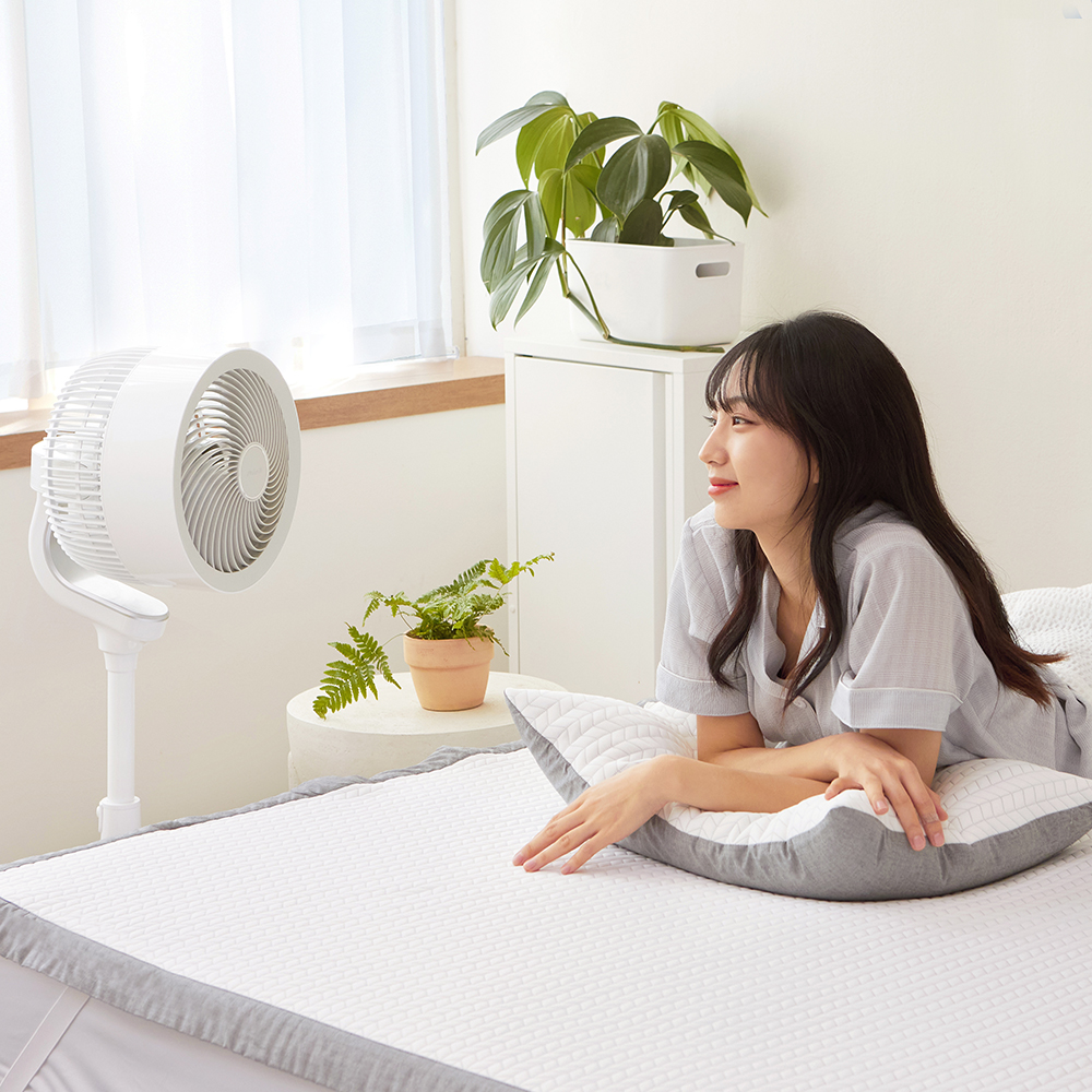 팜데코 국산 여름 쿨매트 듀라론 쿨링 쿨패드 아이스 냉패드 (바스켓-화이트), 미니