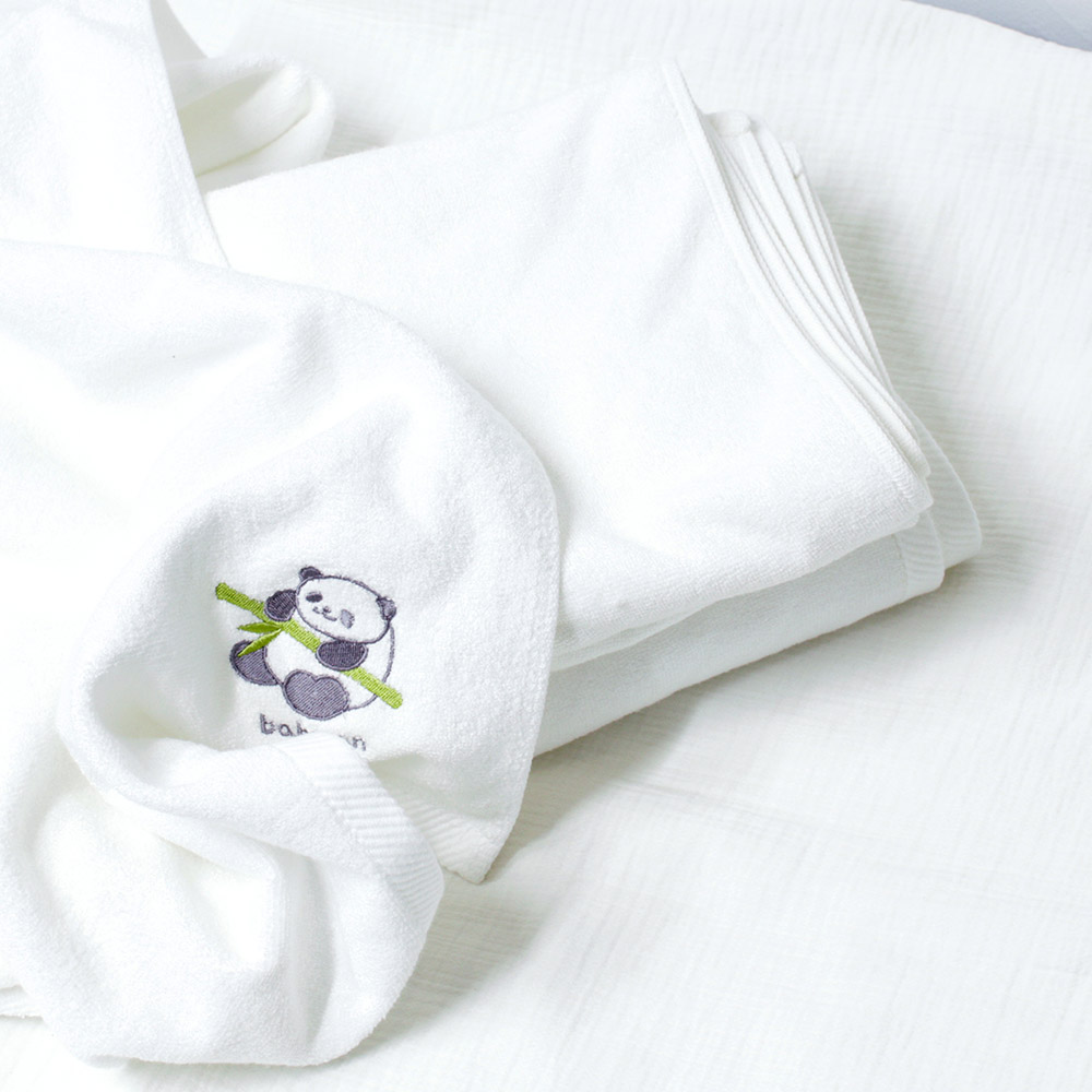 베이비앙 대나무(밤부) 100% 판다 신생아 아기 유아 목욕타올(340g)(출산선물 추천)