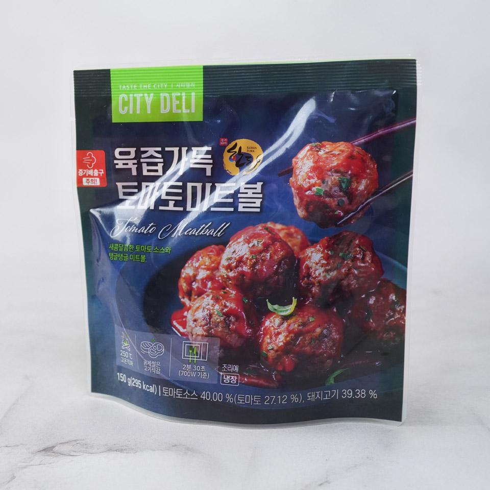 메가마트 시티델리 육즙가득 토마토미트볼 1입 150g - 상세 이미지 2