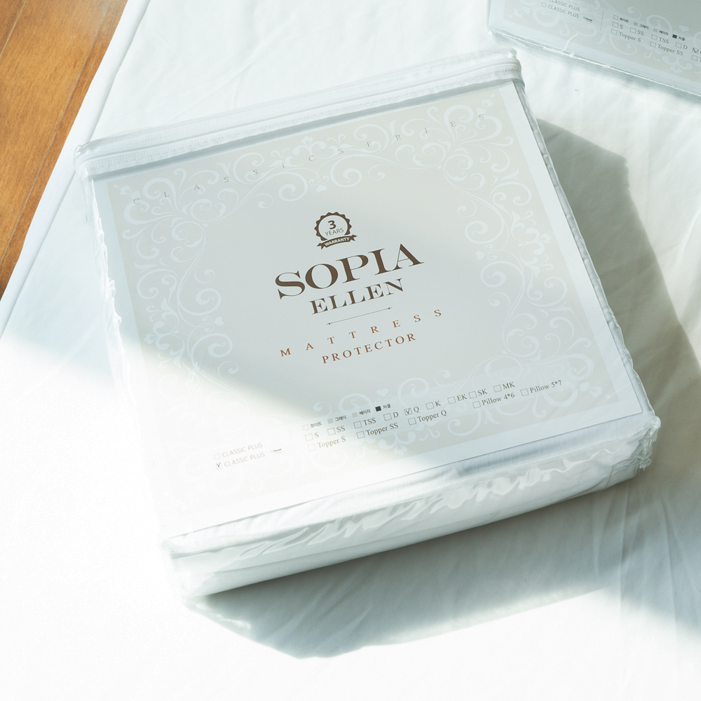 높은 침대 매트리스 방수커버 패드 패밀리 매트릭스 더블 사이즈